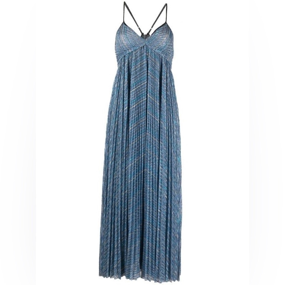Forte Forte Pleated Empire-Line Dress NWT